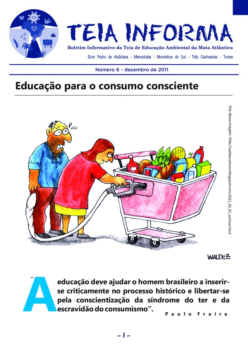 Educação para o consumo consciente