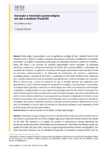<span class="cet-badge-tipo" style="display:inline-block;background:#e8f5e9;color:#2e7d32;font-size:13px;font-weight:500;padding:3px 12px;border-radius:4px;margin-bottom:10px;letter-spacing:0.02em;">Artigos</span><br>Inovação e transição agroecológica em Ipê e Antônio Prado/RS
